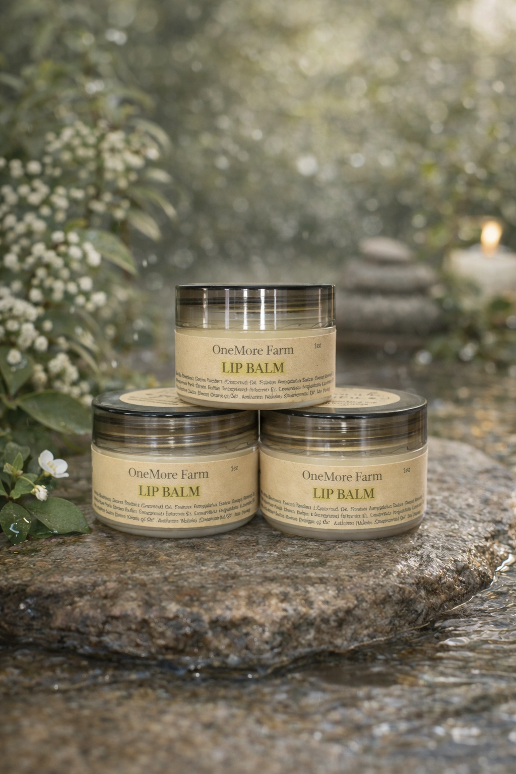 OneMore Farm All-Natural Moisturizing Lip Balm 1 oz jar
