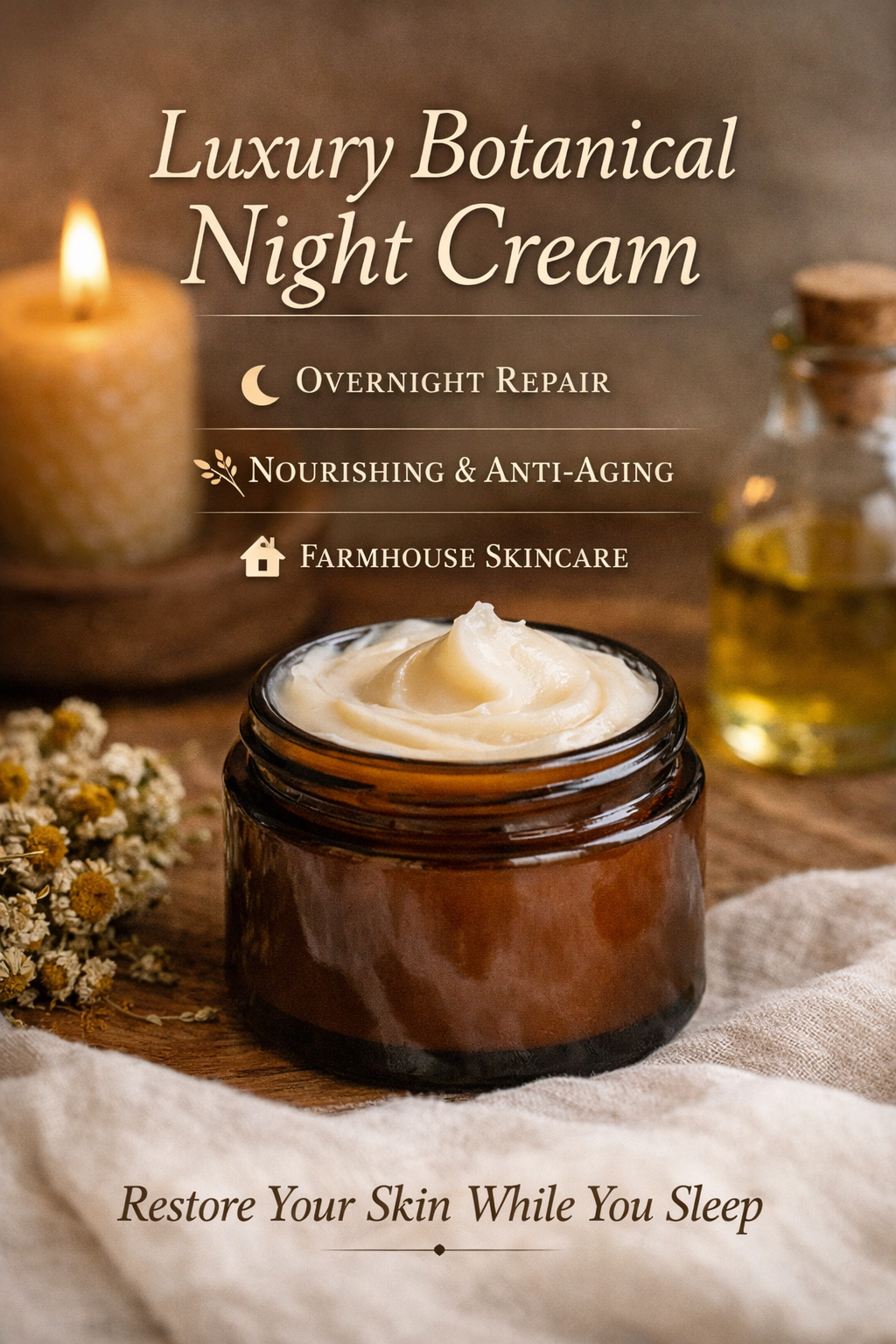 Luxury Botanical Night Cream
